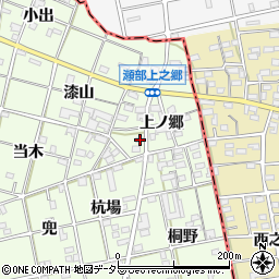 愛知県一宮市瀬部上ノ郷54-5周辺の地図