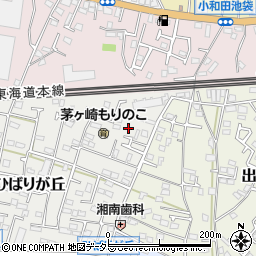 神奈川県茅ヶ崎市ひばりが丘4-18-19周辺の地図