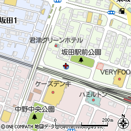 坂田駐車場周辺の地図