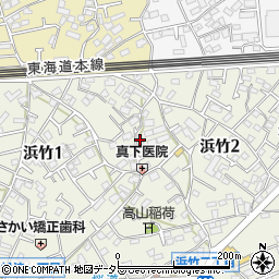 サンビレッジ湘南Ａ周辺の地図