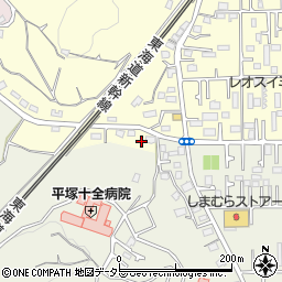 神奈川県平塚市根坂間153周辺の地図
