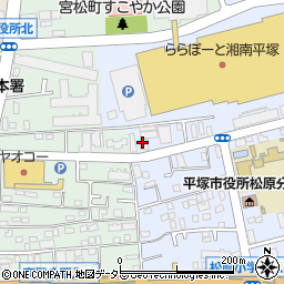 平塚化成株式会社周辺の地図