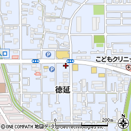 神奈川県平塚市徳延709周辺の地図