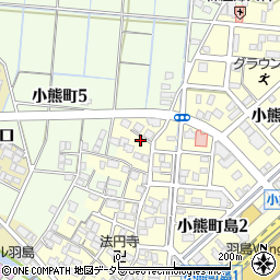 岐阜県羽島市小熊町島66周辺の地図