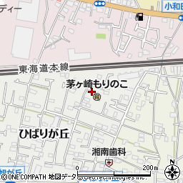 神奈川県茅ヶ崎市ひばりが丘4-38周辺の地図