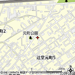 株式会社川延工務店　宿舎周辺の地図