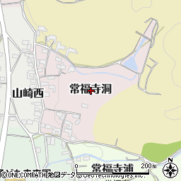 愛知県犬山市常福寺洞周辺の地図