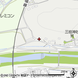 京都府福知山市上天津684-14周辺の地図