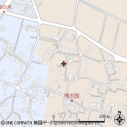 島根県雲南市加茂町大西303周辺の地図