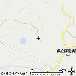 長野県下伊那郡阿南町北條2099周辺の地図