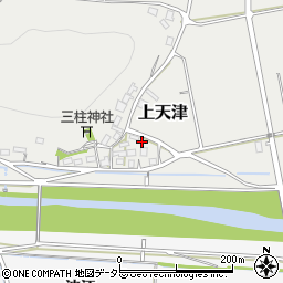 京都府福知山市上天津774-1周辺の地図