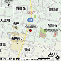 松山歯科周辺の地図