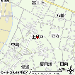 愛知県一宮市瀬部上り戸周辺の地図