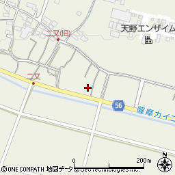 岐阜県大垣市上石津町牧田3351周辺の地図