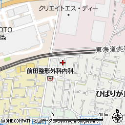 神奈川県茅ヶ崎市ひばりが丘1-1-57周辺の地図