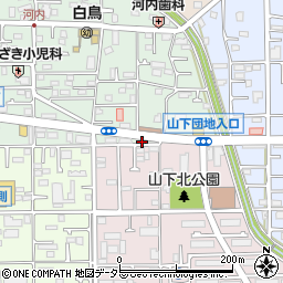 吉沢周辺の地図