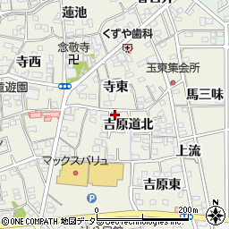 愛知県一宮市木曽川町玉ノ井吉原道北106周辺の地図