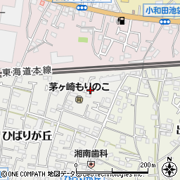 神奈川県茅ヶ崎市ひばりが丘4-46周辺の地図
