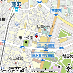 リパークイトーヨーカドー藤沢店立体駐車場周辺の地図