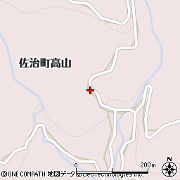 鳥取県鳥取市佐治町高山90周辺の地図