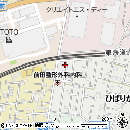 神奈川県茅ヶ崎市ひばりが丘1-24-32周辺の地図