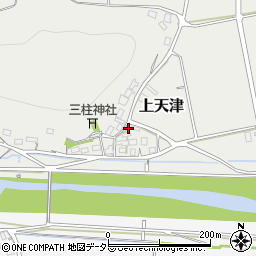 京都府福知山市上天津763周辺の地図
