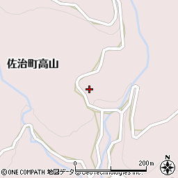 鳥取県鳥取市佐治町高山82周辺の地図