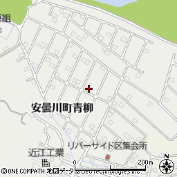 滋賀県高島市安曇川町青柳2032-136周辺の地図