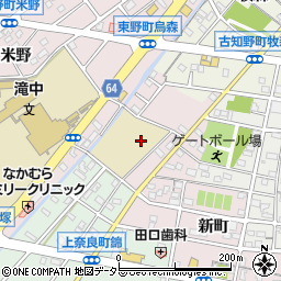 愛知県江南市大間町新町周辺の地図