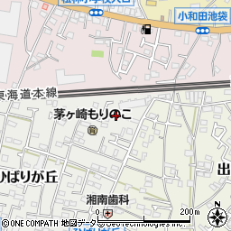 神奈川県茅ヶ崎市ひばりが丘4-14周辺の地図