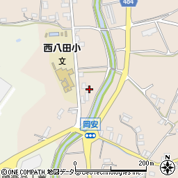京都府綾部市岡安町（流田）周辺の地図