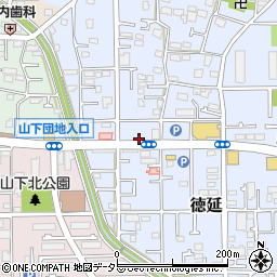 神奈川県平塚市徳延752周辺の地図