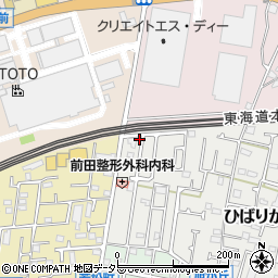 神奈川県茅ヶ崎市ひばりが丘1-24-35周辺の地図