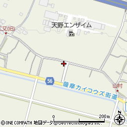 岐阜県大垣市上石津町牧田3473周辺の地図