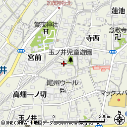 愛知県一宮市木曽川町玉ノ井宮東周辺の地図