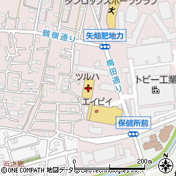 ツルハドラッグフレスポ茅ヶ崎店周辺の地図
