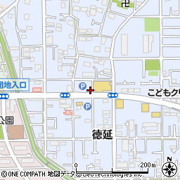 横浜銀行徳延 ＡＴＭ周辺の地図