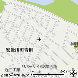 滋賀県高島市安曇川町青柳2032-38周辺の地図