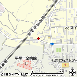 神奈川県平塚市根坂間158周辺の地図