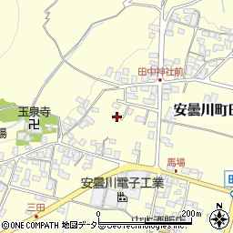 滋賀県高島市安曇川町田中2629周辺の地図