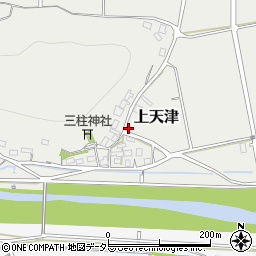 京都府福知山市上天津788周辺の地図