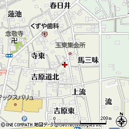 愛知県一宮市木曽川町玉ノ井吉原道北5周辺の地図