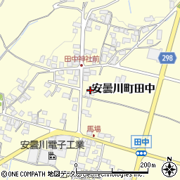 滋賀県高島市安曇川町田中2342周辺の地図