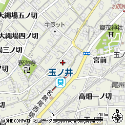 愛知県一宮市木曽川町玉ノ井新屋敷四ノ切50周辺の地図