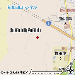 兵庫県朝来市和田山町和田山周辺の地図