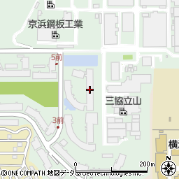 レイディアントシティ横濱カルティエ６周辺の地図