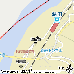 長野県下伊那郡泰阜村8351-1周辺の地図