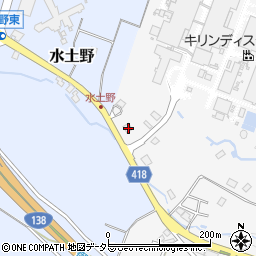 静岡県御殿場市柴怒田580周辺の地図