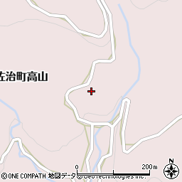 鳥取県鳥取市佐治町高山84周辺の地図