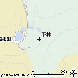 愛知県犬山市下林周辺の地図